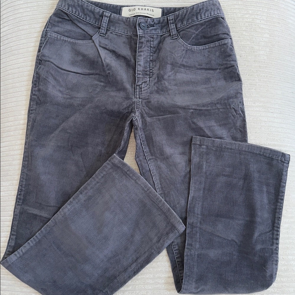 Gio Khakis Ladies Corduroy Bootcut Pants